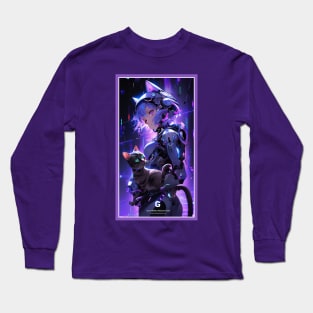 Anime Cat Girl | Quality Anime Artwork | Manga Anime Art Long Sleeve T-Shirt